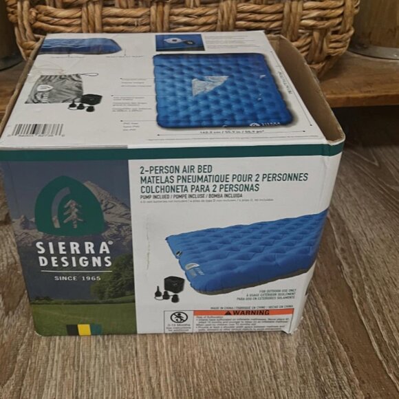 Sierra Designs Queen 2-person Camping Air Bed Mattress for Car Camping, travel, - Picture 4 of 6